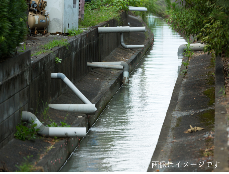 河川 放流