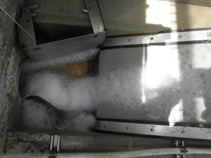 製麺工場の高温排水処理改善事例 | 排水処理装置・システム.com